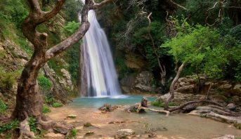 Neda waterfalls